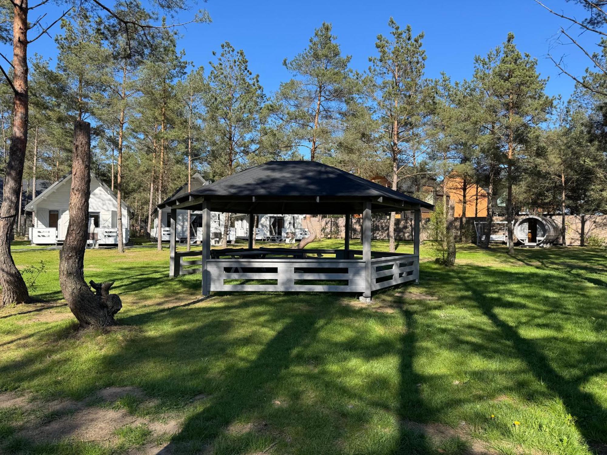 Villa Skrawek Nieba Borsk Esterno foto